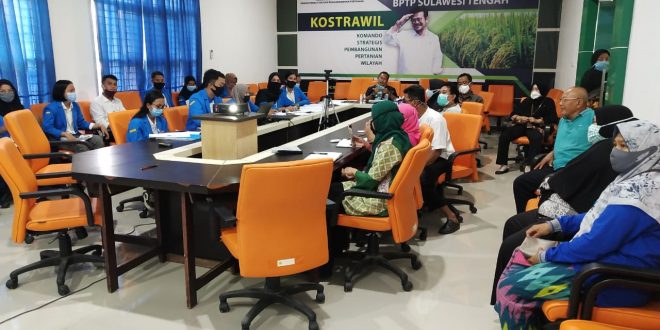 Seminar Akhir Mahasiswa Magang Program Studi Agroteknologi di BPTP Sul-Teng
